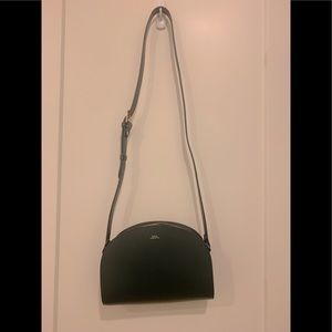 A.P.C Green Demi Lune bag